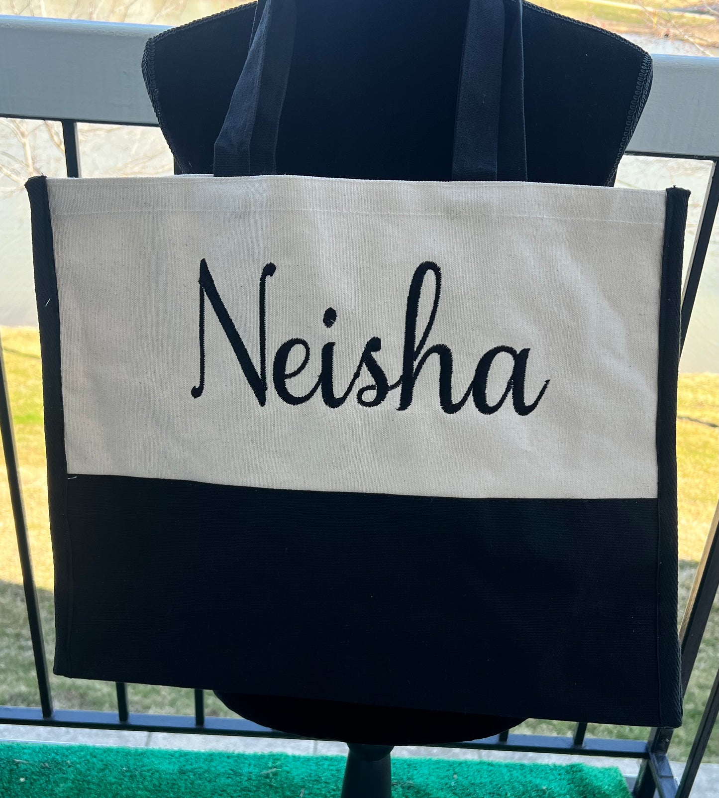 Custom Embroidery Tote Bag